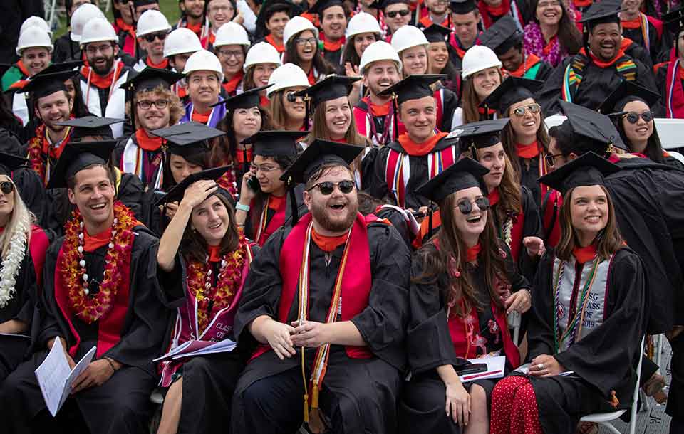 SCU 2019 Commencement Students 