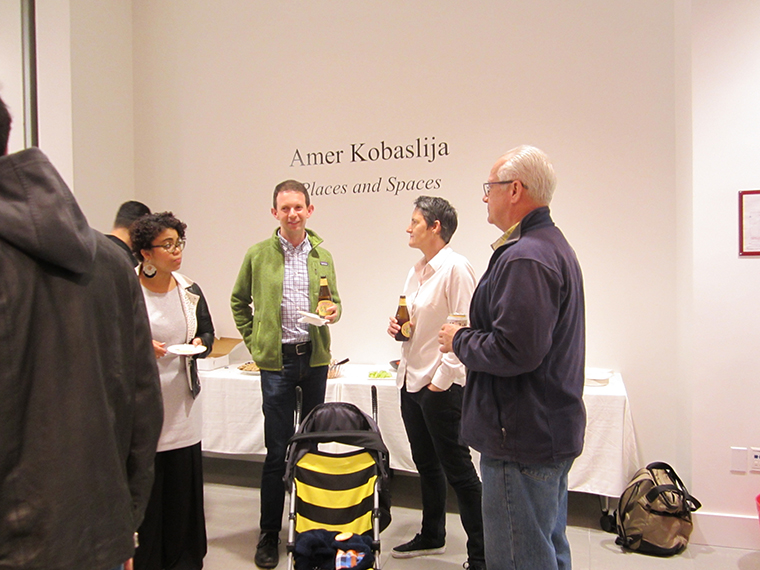 amer kobaslija opening reception 3