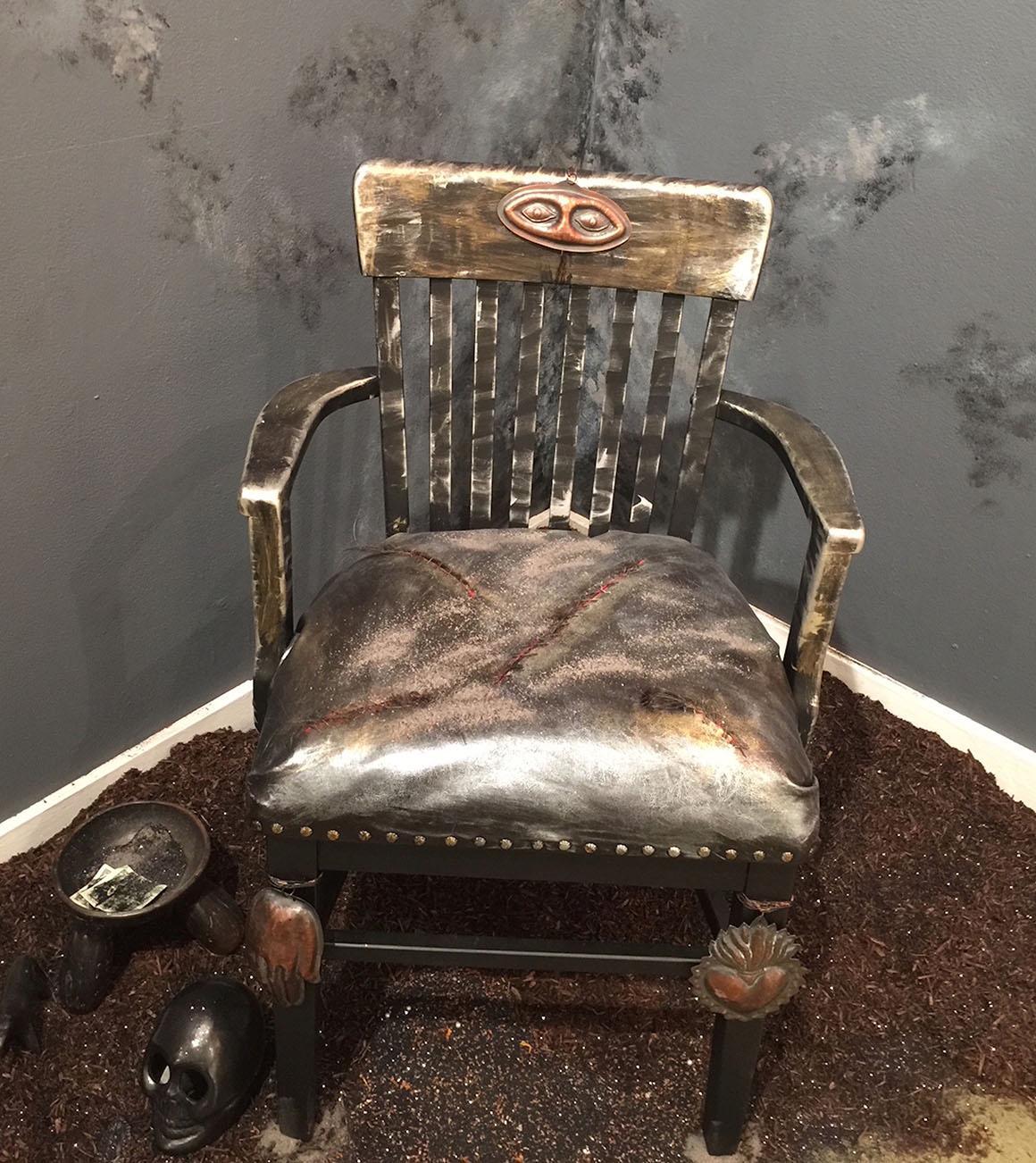 Borders, (Detail: Chair), 2015-18