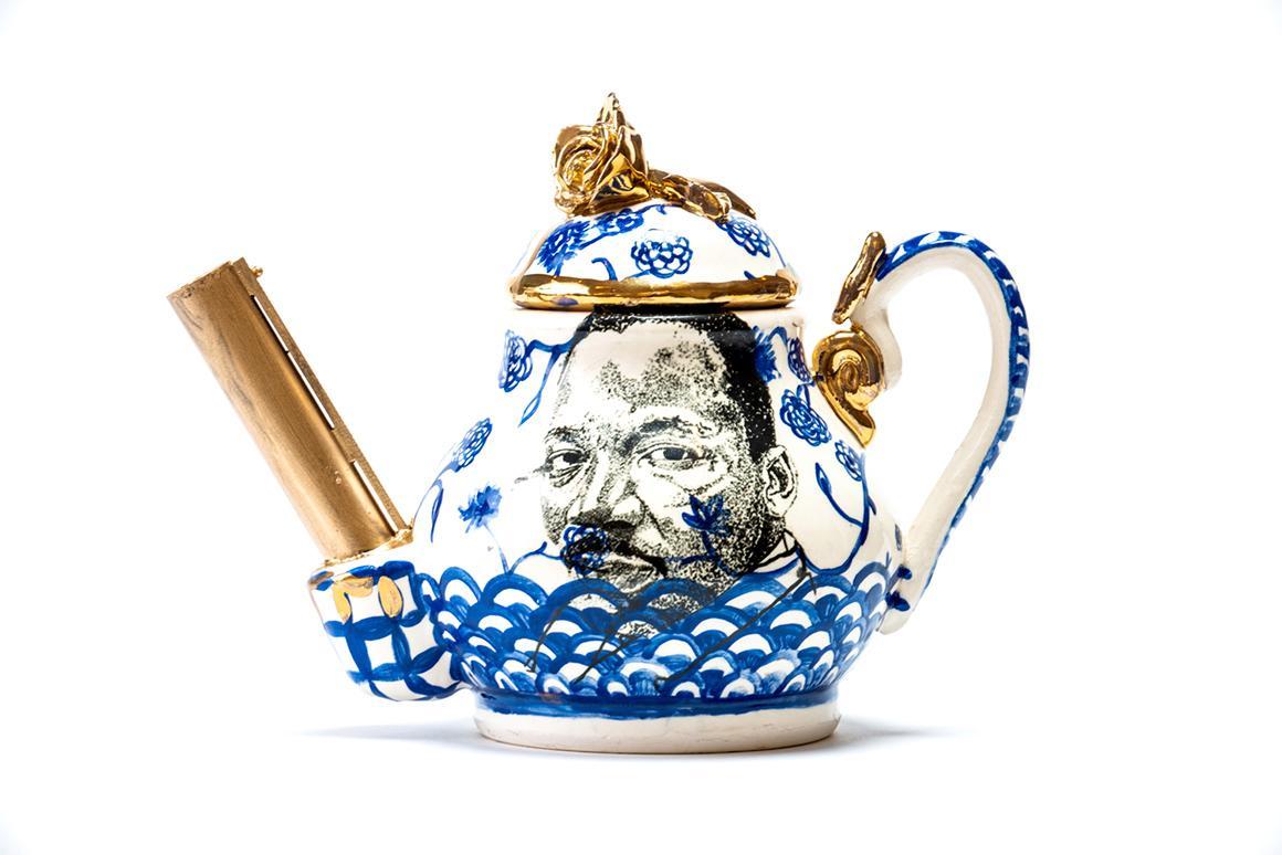 Tupac/MLK Teapot