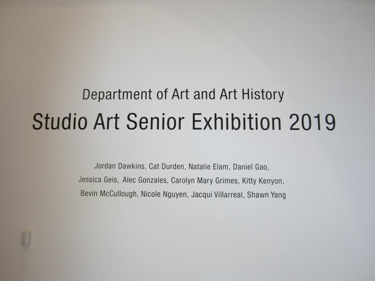 2019 Senior Show