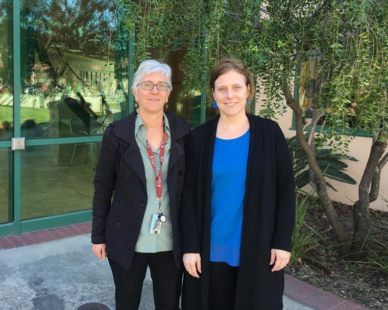 Michelle Burnham and Amy Randall