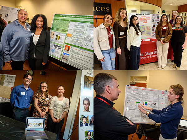 Collage of photo from the Stduent Showcase