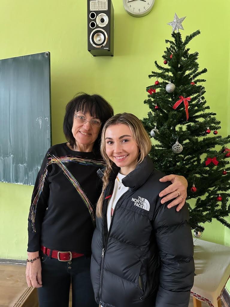 Teresa and her mentor Zdena Jirková