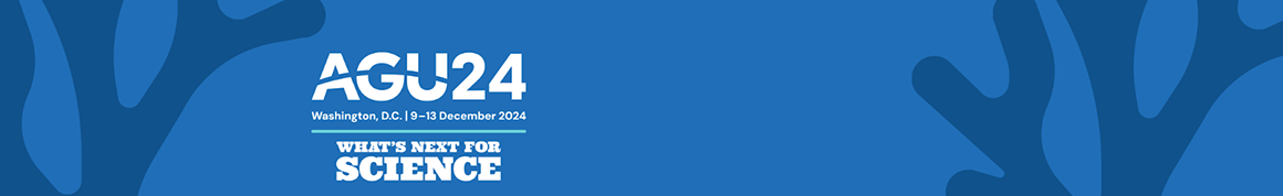 AGU 2024 Banner