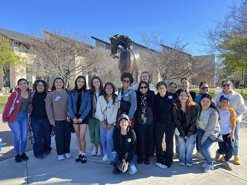 group of students and faculty in San Francisco