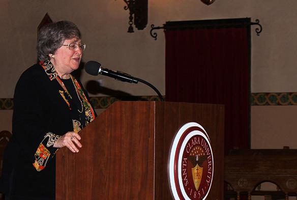 Elizabeth Johnson, CSJ at Santa Clara University