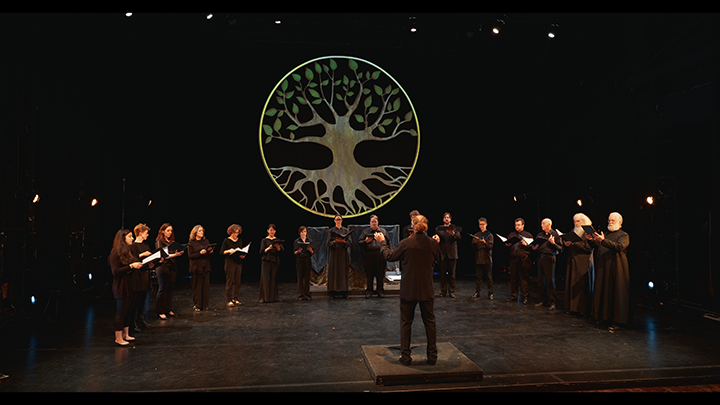 Scene from The Guardians Of Yggdrasil at Z Space, San Francisco