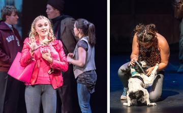 A theatrical scene from 