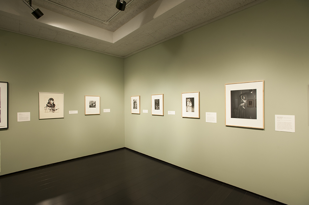 Installation view of 