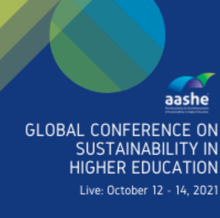 GLOBAL CONFERENCE ON SUSTAINABILITY IN HIGHER EDUCATION. Live: October 12-14, 2021.