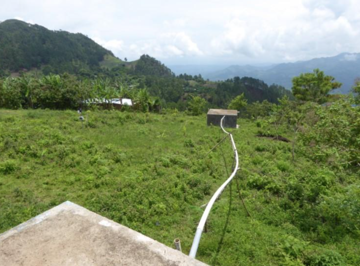 Supporting Central American Farmers' image of mountains and rural area