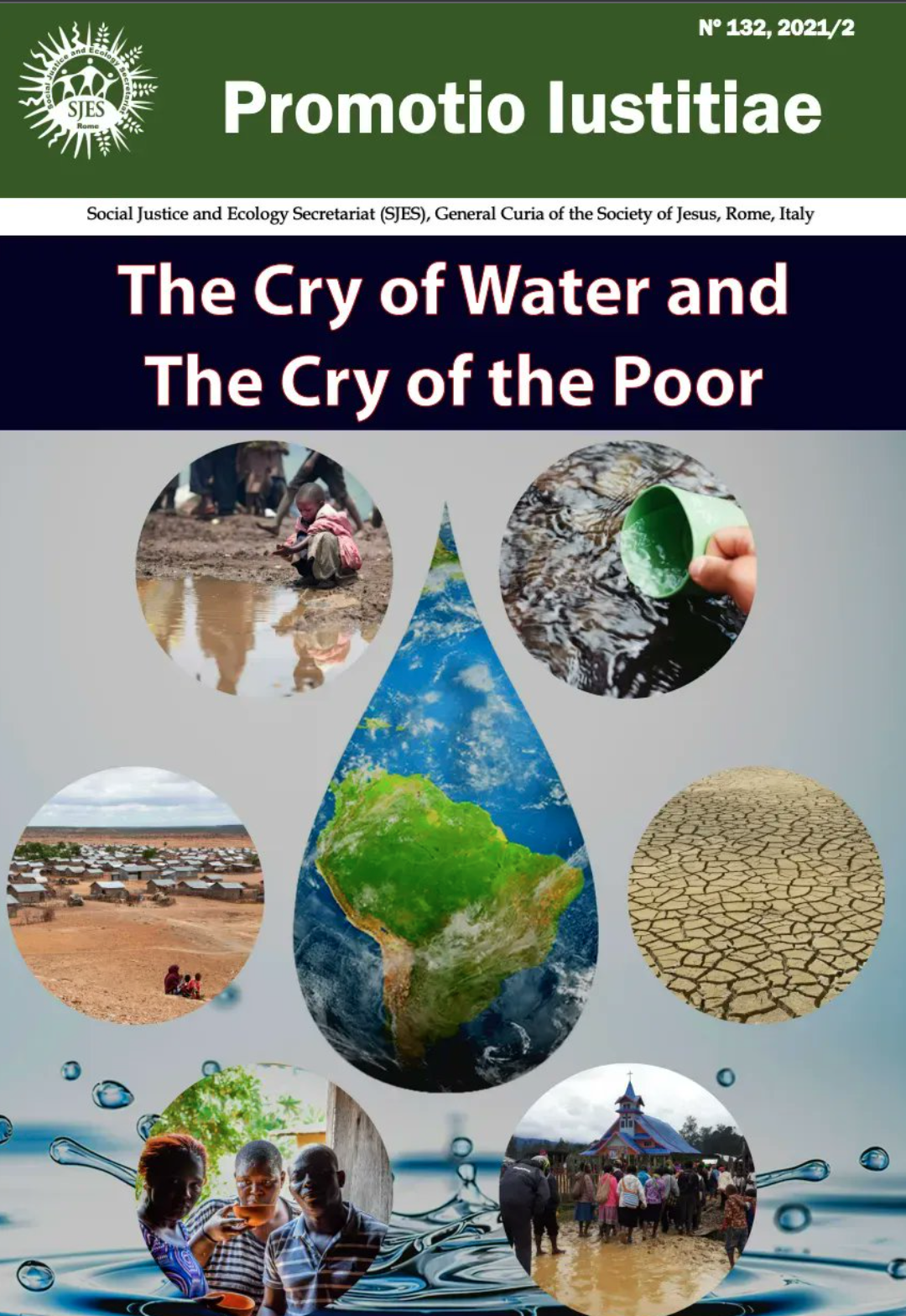 The cry of water and the cry of the poor image flier