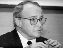 black and white photo of a man