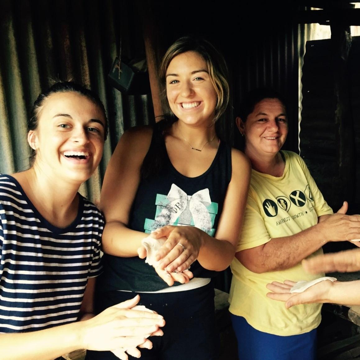 Jenna Making Tortillas - square 