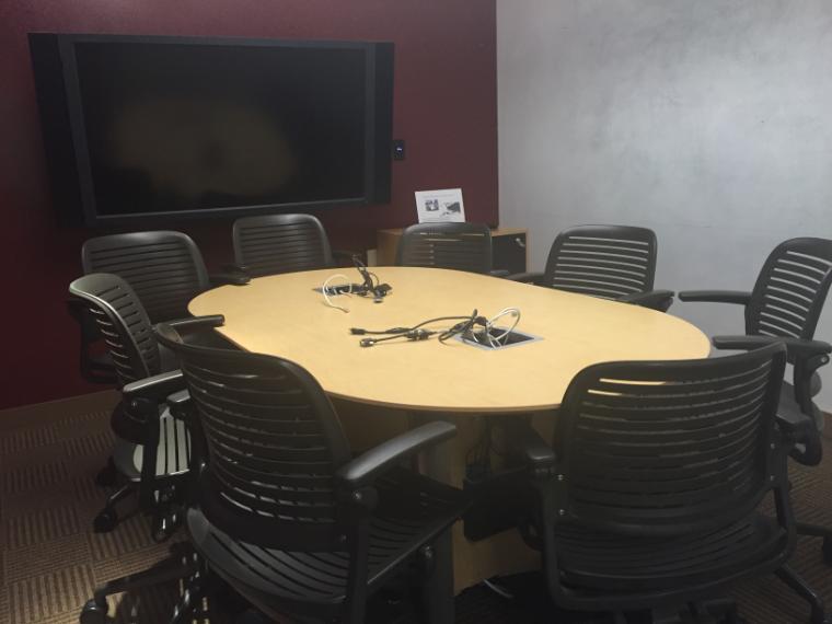 empty group study room