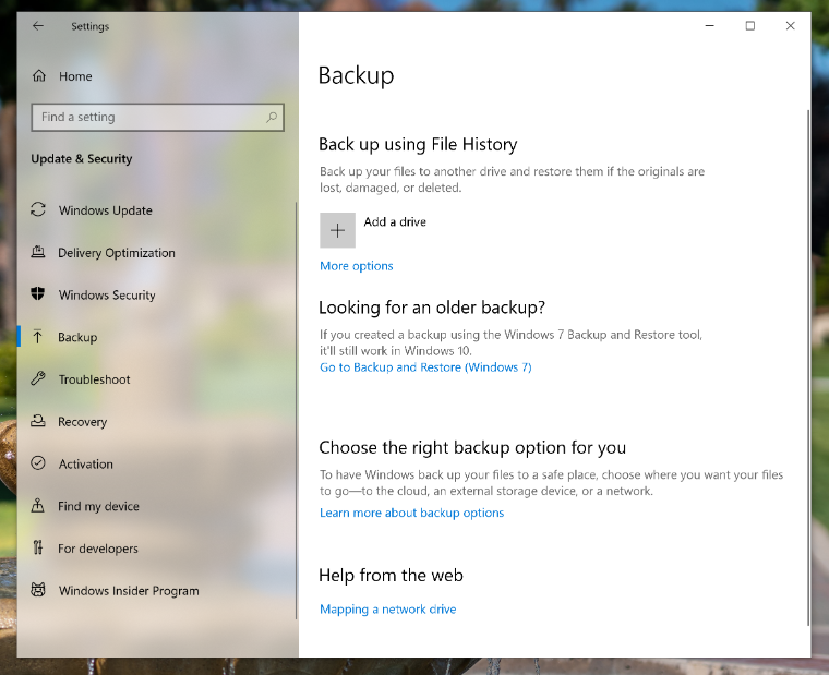 An image of the Windows 10