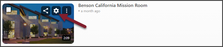 hover to select settings icon