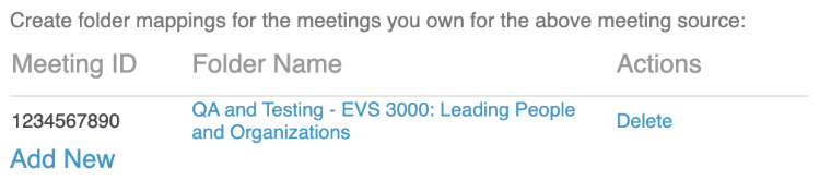 your custom mapping is complete