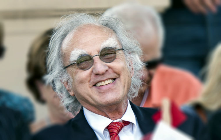 Close up of Howard Charney at C. Hall groundbreaking image link to story