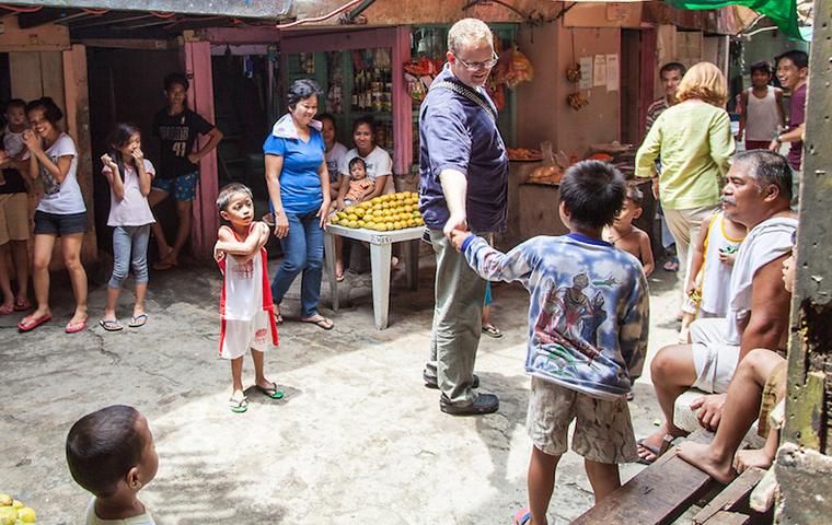 A scene of people in a town market image link to story