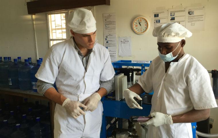 GSBF Andrew Pascale at Jibu Uganda image link to story