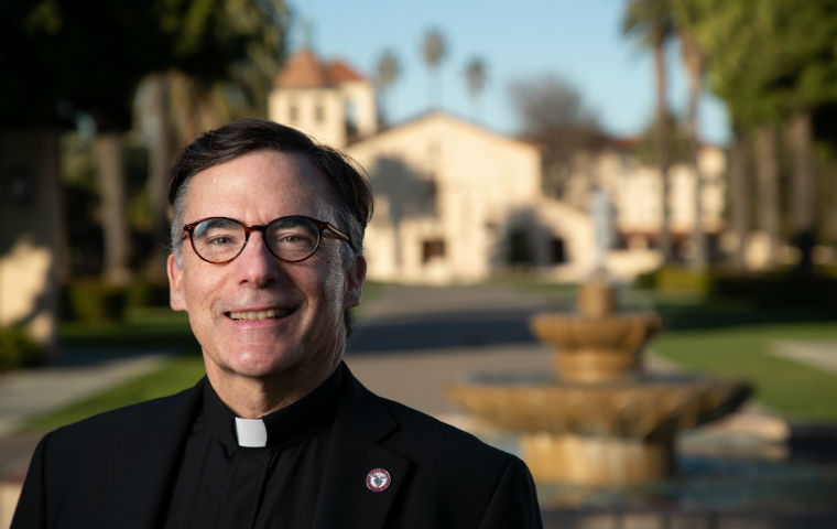 Dean Kevin O'Brien JST on campus