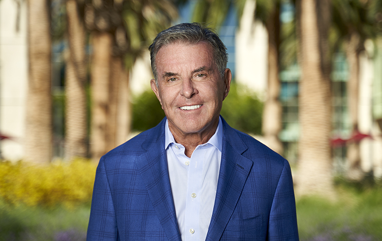 Stephen Finn stands in front of SCDI