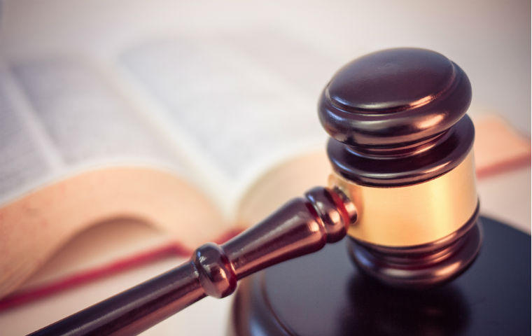 Gavel and law book image link to story