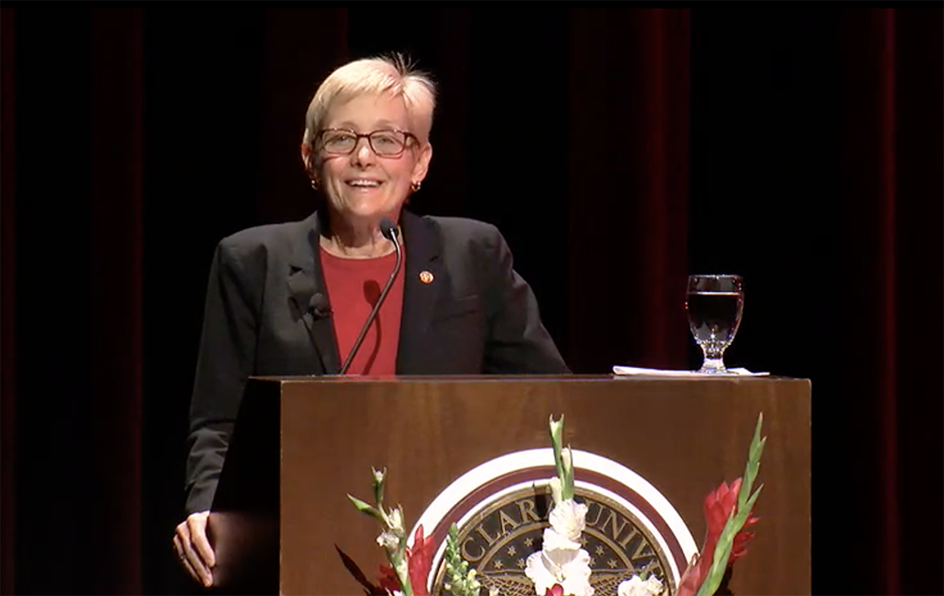 Julie Sullivan Speaking at Convocation 2022