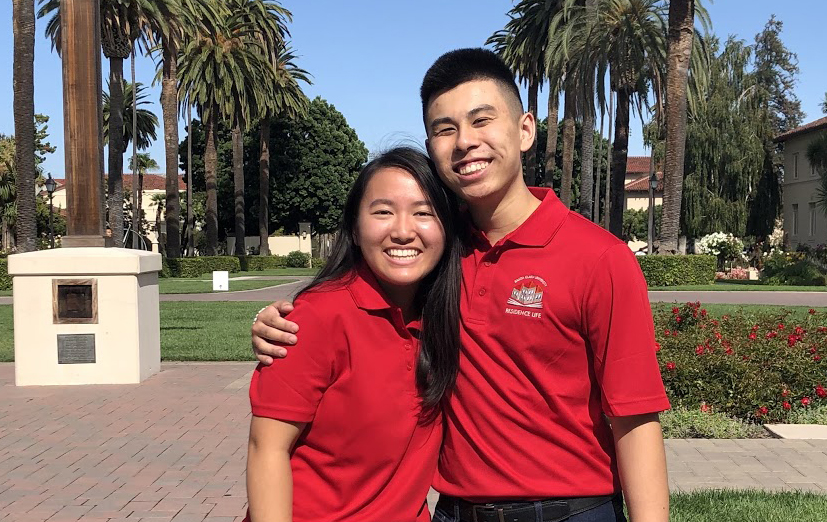 Melanie Sam ’21 and Davin Cheng ’21