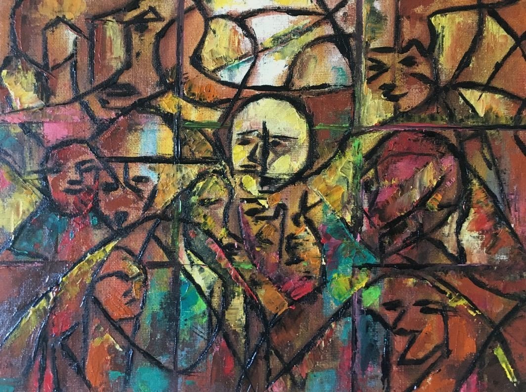 Painting by Renewal participant Galen Cortes