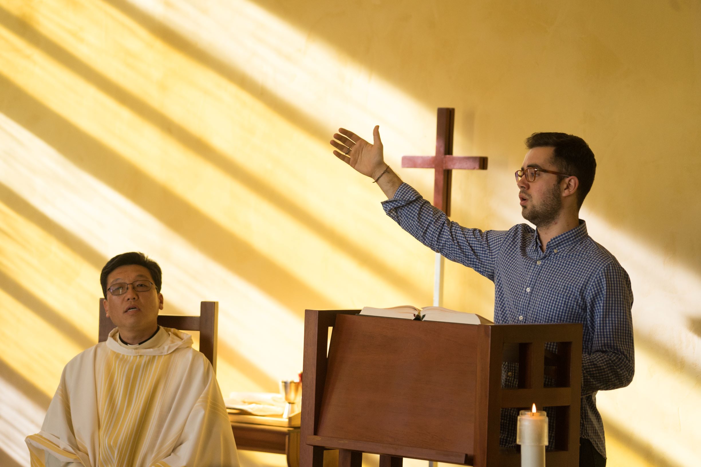 Student cantors in the jst chapel
