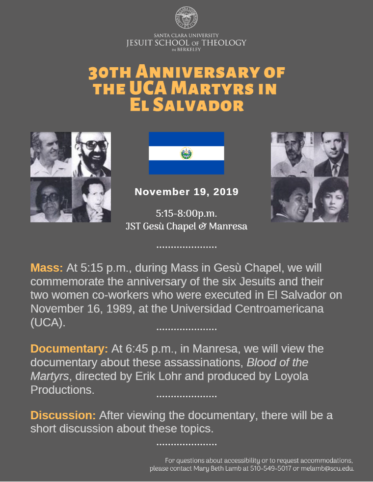 flyer about Nov. 19 presentation