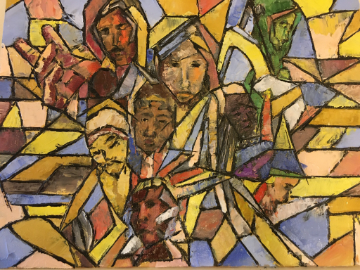 painting by Galen Cortes