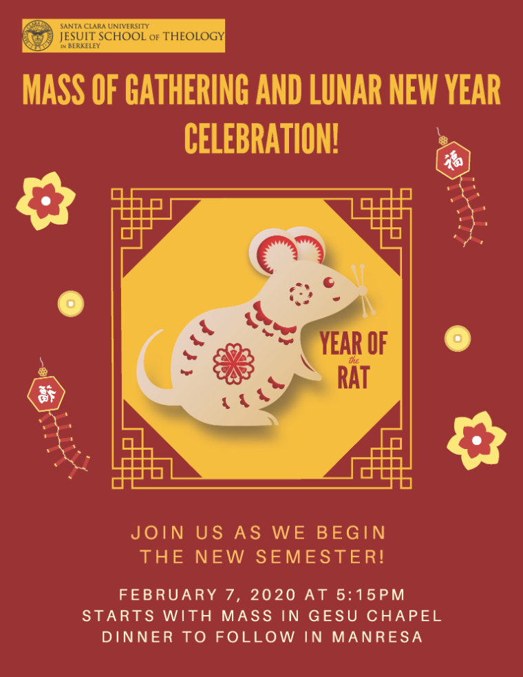 flyer for Feb. 7 Mass of Gathering