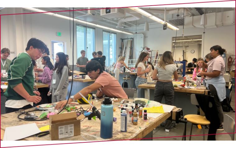 Innovation Fellows competing in an Iron Chef competition