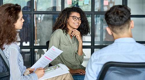 Picture students working together 