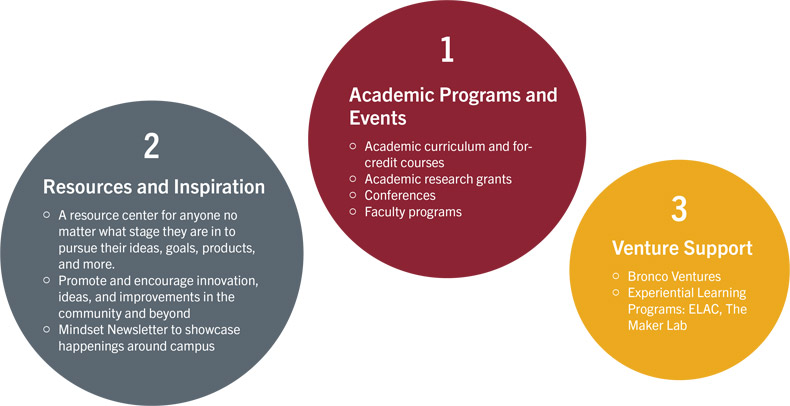 What does the Ciocca Center do graphic