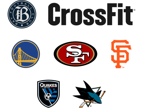 Bay FC, CrossFit, Golden State Warriors, San Francisco 49ers, San Francisco Giants, San Jose Earthquakes, San Jose Sharks