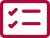 Card checklist icon