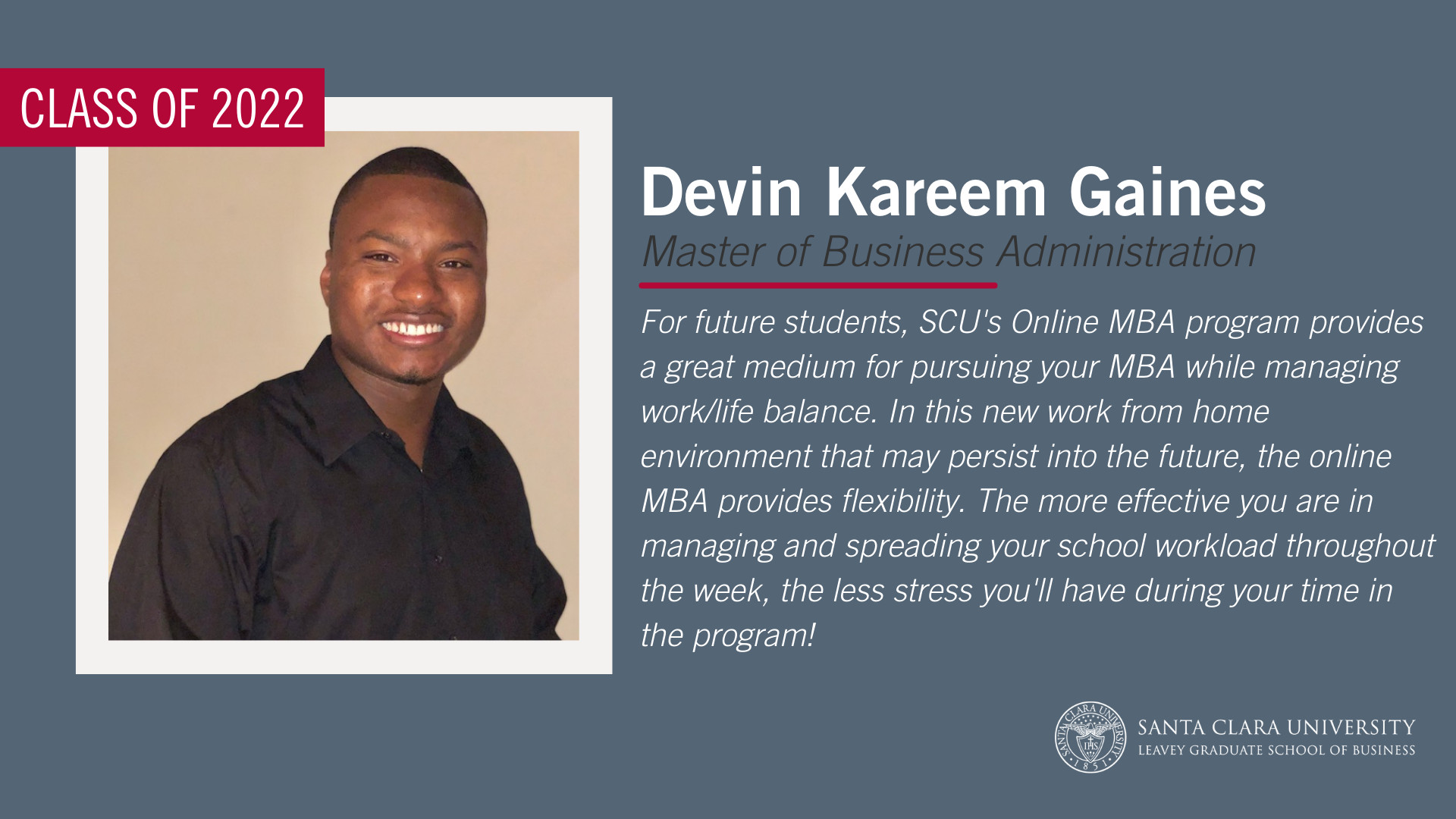 Devin Kareem Gaines Testimonial