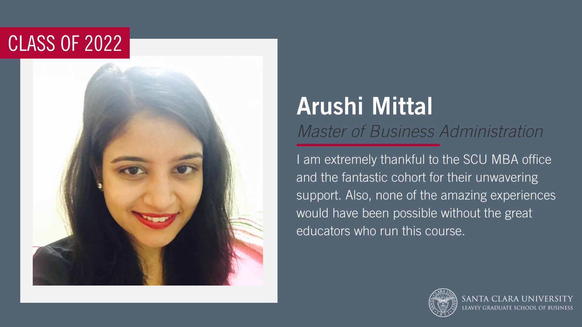 Arushi Mittal Testimonial