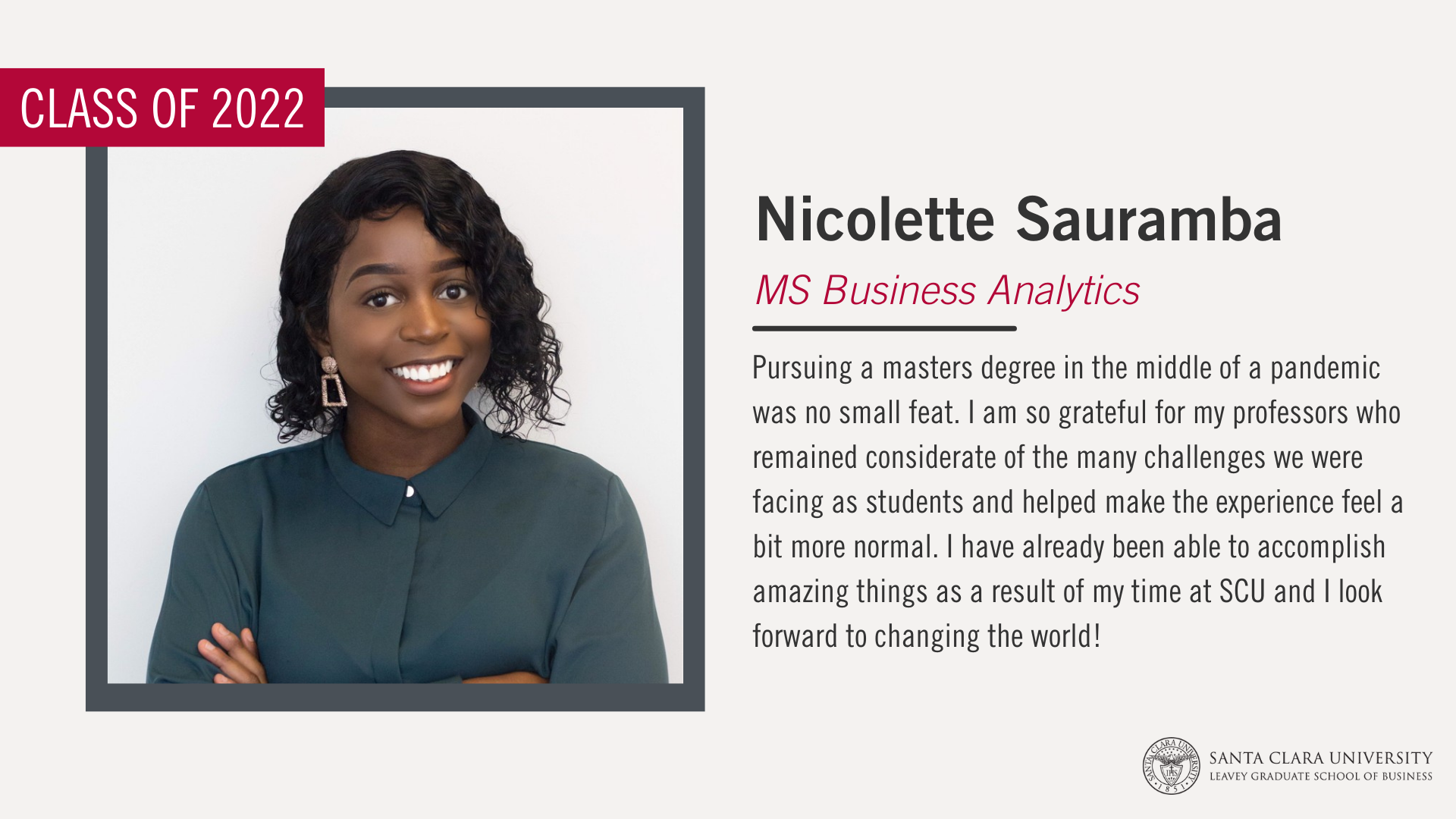 Nicolette Sauramba Testimonial