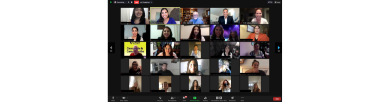 Screenshot of LBFSV launch event