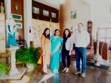 Photo of MOBA Board Member at St. Aloysius