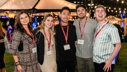 Group of alumni from Grand Reunion 