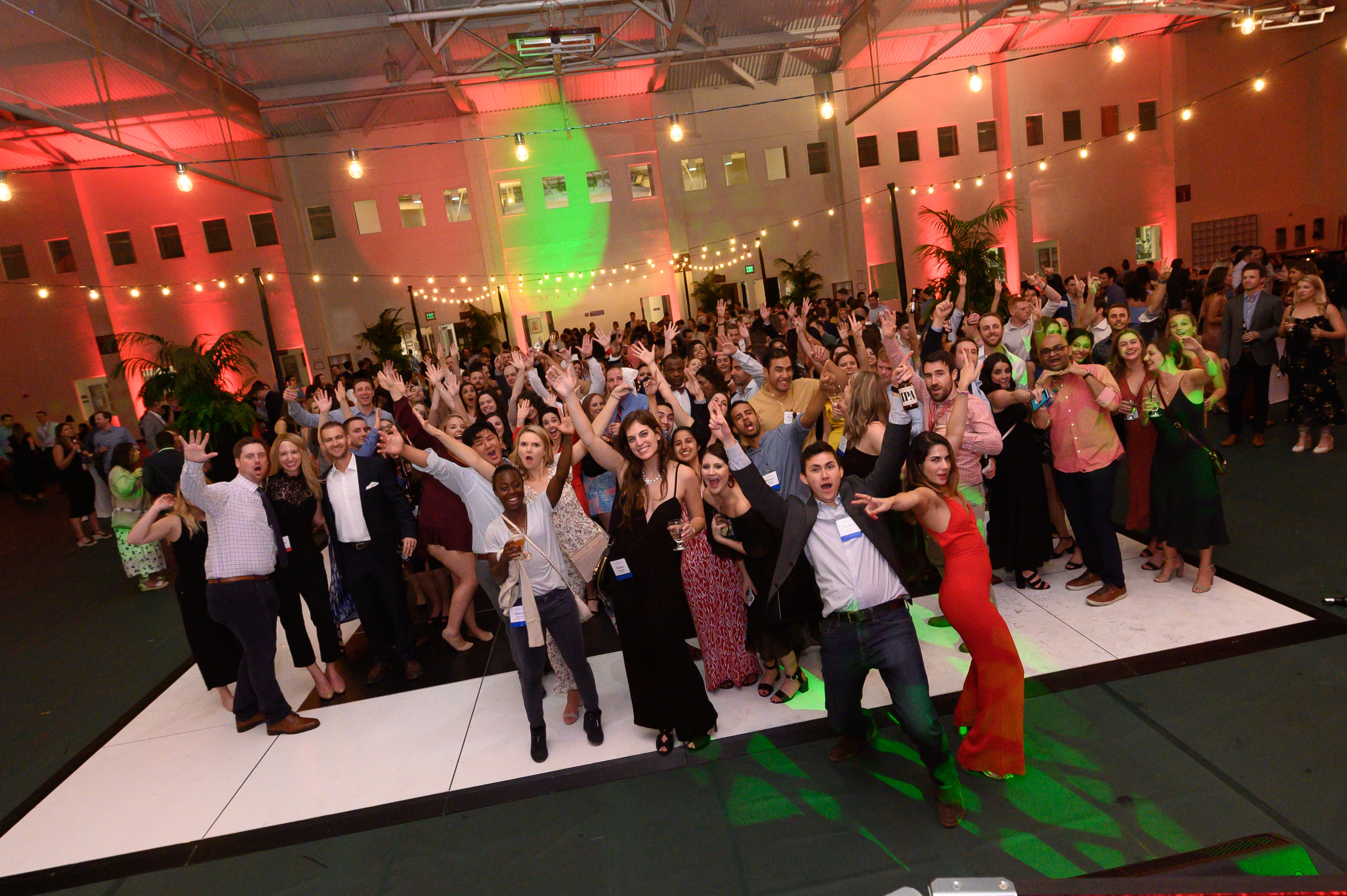 2009 and 2014 dance floor 