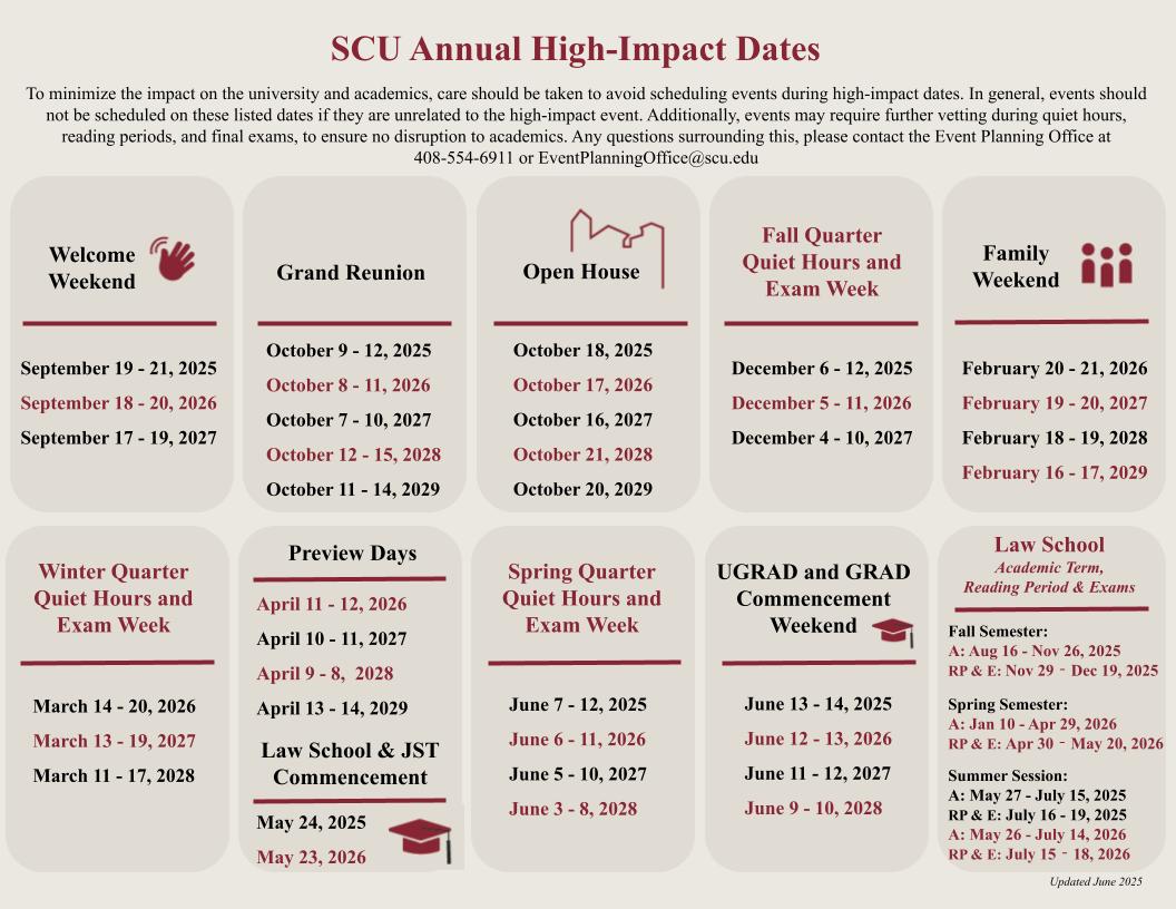 SCU Annual High-Impact Events JPG Updated June 2025 - SCU Annual High-Impact Event Calendar  Link to file
