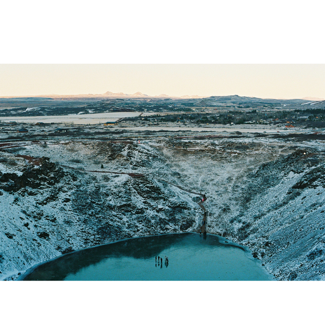 Decorative; glacier in Iceland